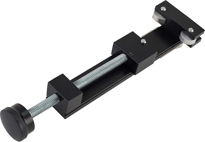 Speedway Motors Engine Motor Oil Filter Cutter Tool, Oil Filter Removal Tool, Fits Filter Up To 6 1/8” Diameter, Features Knurled Knob for Secure Grip and Adjustable Steel Shaft