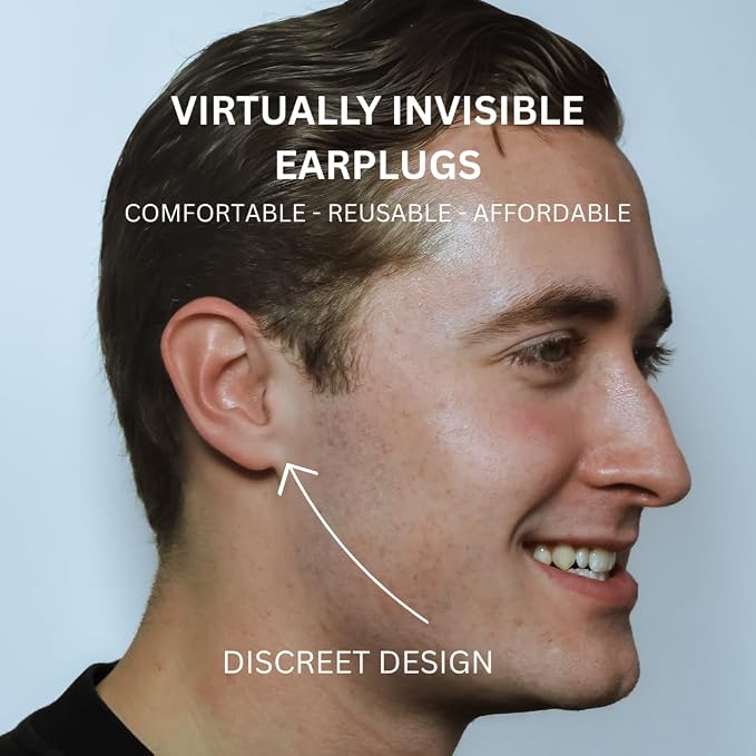 Earasers 26dB Noise Reducing Earplugs - Medium