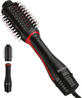 REVLON One-Step Volumizer Plus Hair Dryer and Styler | More Volume, Less Damage, and More Styling Control for Easy and Fast Salon-Style Blowouts, Plus Travel Friendly (Black)