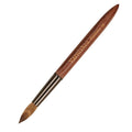 100% Pure Kolinsky Hair Acrylic Nail Brush Sandalwood Handle Professional Manicure Brushes for Powder Nail Acrylic Application - Salon & DIY Nail Art Essentials - Size 16, 1.0 Count