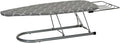 Household Essentials Tabletop Ironing Board, Durable Board with Iron Rest, Includes Door Hang, Perfect for Dorms and Small Spaces, Gray and White