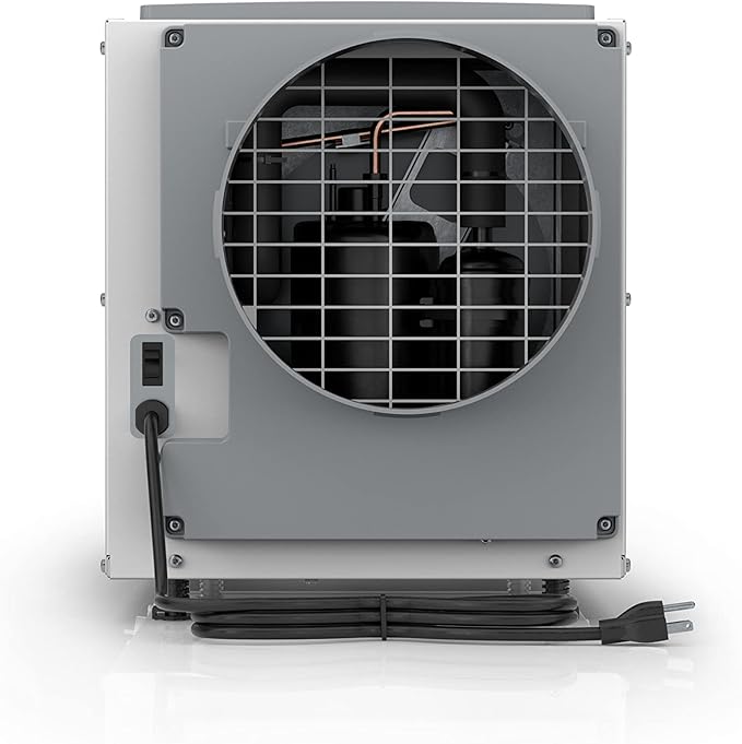 AprilAire E080 Pro 80-Pint Whole-House Dehumidifier + Model 76 Wall Mount Control, Ideal for Basements, Crawlspaces, or Whole Houses up to 4,400 sq. ft.