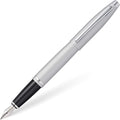 Cross Calais Refillable Fountain Presented in a Luxury Gift Box - Medium Point, Black Ink, Satin Chrome