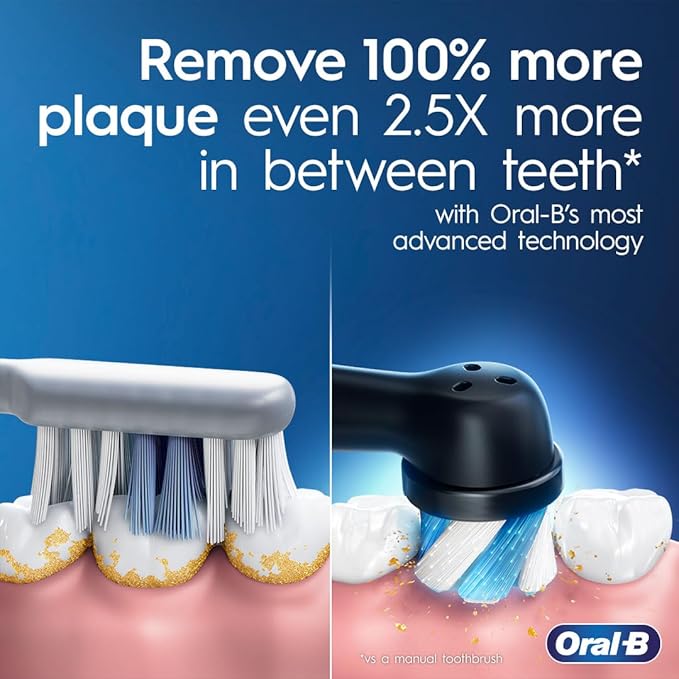 Oral-B iO Series 4 Electric Toothbrush with (1) Brush Head, Rechargeable, White