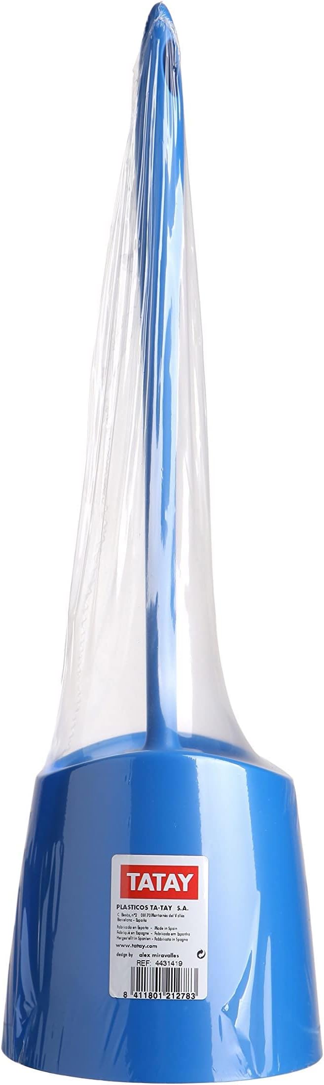 TATAY Toilet Brush WC-Standard, Polypropylene, Blue, One Size