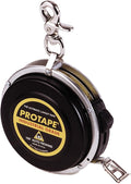 ProTape 3/8" x 100' Auto-Rewind Tape Measure w/ Nylon Coated Blade 47122 (900DCB) 10ths & Diameter by US Tape