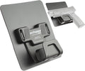 Stinger Magnetic Gun Mount Rack w/Trigger Guard Protection, Gun Holder Conceal in Car, Truck, Vehicle, Desks, Safes, Walls, Gun Magnet for Handgun Rifle Shotgun Pistol Revolver