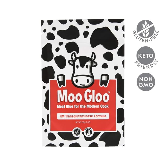 Moo Gloo Transglutaminase - RM Formula Meat Glue - 50 g/2 oz