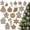 Christmas Gingerbread Man Ornaments for Xmas Tree Decorations