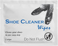 Diamond Wipes Pre-Moistened Shoe Shine Wipes, Streak-Free Shoe Cleaner Pack of 50 Individually Wrapped Wet Wipes - Use On Leather, Travel Essentials