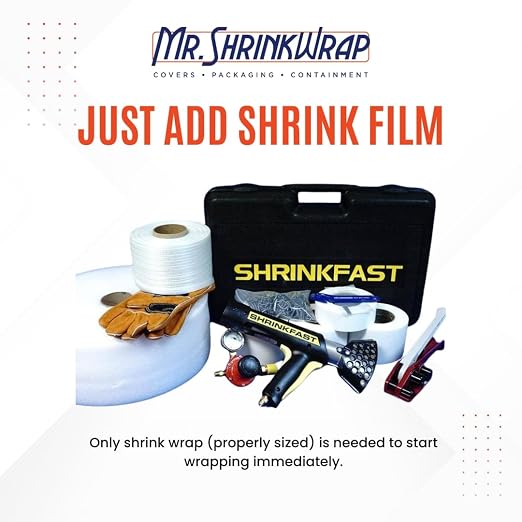 Shrink Wrap Boat Kit - Heat Gun, Tools & Accessories