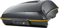 Gold/Black Geometric Shape Fade ABS 5.5" Razor Trunk Fit For Harley 2014-2025 Touring CVO Road King Street Glide Electra Glide Ultra Limited Pack