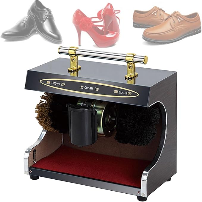 Fully Automatic Induction Shoe Polishing Machine, Automatic Household Shoe Polishing Machine, Public Electric Titanium Shoe Polishing Machine,B