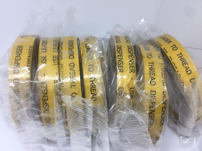 ATG Transfer Gun Double Side Refill Tapes, Reverse Wound Adhesive Transfer Tape Acid Free Gold Paper Liner ATG-7502, 1/2" X 36YD Pack of 6