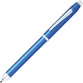 Cross Tech3+ Multifunction Pen with Stylus, Metallic Blue with Chrome Plated Appointments (AT0090-8) by A. T. Cross Co - PCA