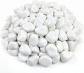 FANTIAN 20 lbs White Pebbles for Landscaping, River Rocks for Plants Indoor | White Landscape Rocks, Decorative Stones for Planters Outdoor Garden Backyard Aquarium Vase Filler and Bird Bath