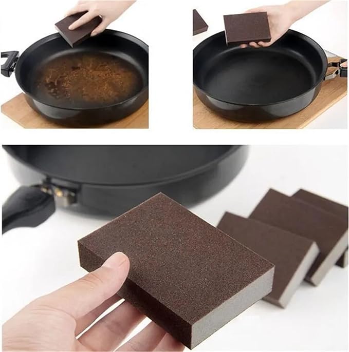 Carborundum Sponge 20pcs Magic Eraser Kitchen Bathroom Cleaning Rust Remover Sponges Tool