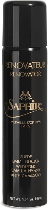 Saphir Medaille d'Or Suede Renovator - Protects and Recolors Suede Shoes, Boots, Handbags, Shoe