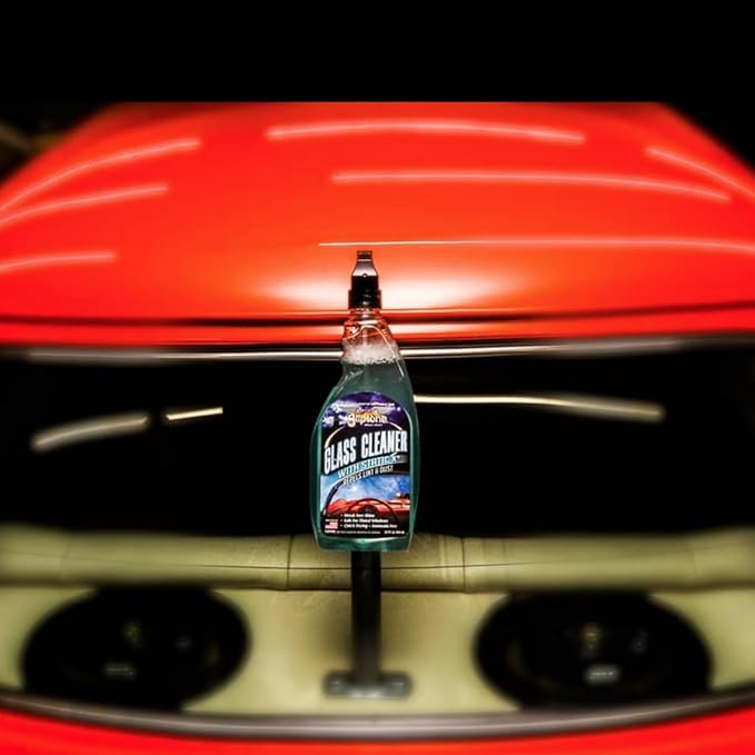 Gliptone Streak Free Glass and Window Cleaner, Ready-To-Use with Anti Static Formula, Repels Lint & Dust. Safe for all Glass and Hard Surface Applications (22 Fl Oz)