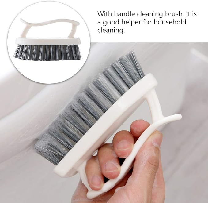 2pcs Plastic Scrub Brush Laundry Cleaning Brush Kitchen Brush Shoes Scrub Brush Scrubber for Home Use Brushes