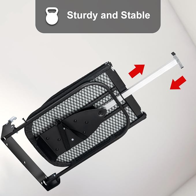 Duwee 12"×36" Wall Mounted Ironing Board with Iron Holder | Folding Ironing Board Cabinet with Heat Resistant Cover,Compact Wall Mount Fold Down Iron Board for Small Spaces