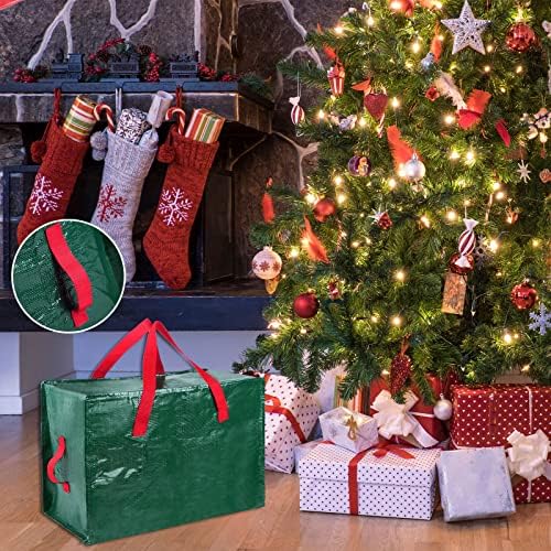 Shappy 6 Pcs Storage Bags, Green, 65 x 30", 24 x 16", 12 x 12"