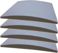 JMGBird 19.5x19.5 Inch Sofa Cushion Inserts Set of 4 - Sponge Pads Support for Collapsed Couch Cushions Restoration