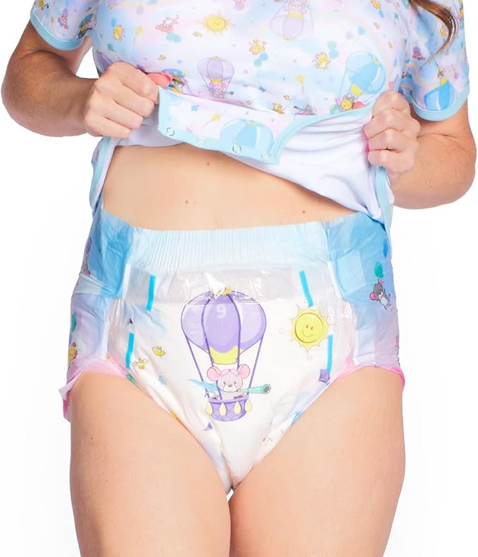 Rearz - Daydreamer - Adult MEGA 11L Adult Diapers (12 Pack) (Medium)