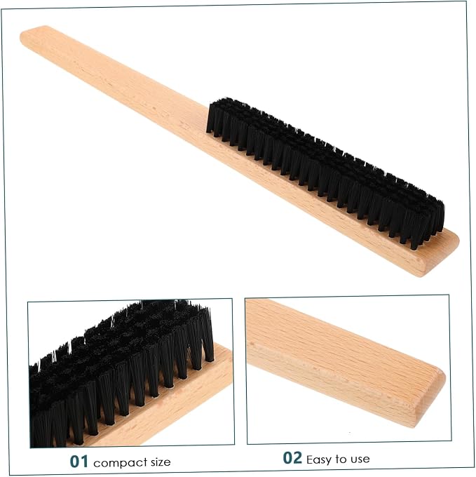 Healeved 5pcs Bristle Coat Brush Household Lint Tool for Clothes Hats and Shoes Lightweight Design for Removal for Use