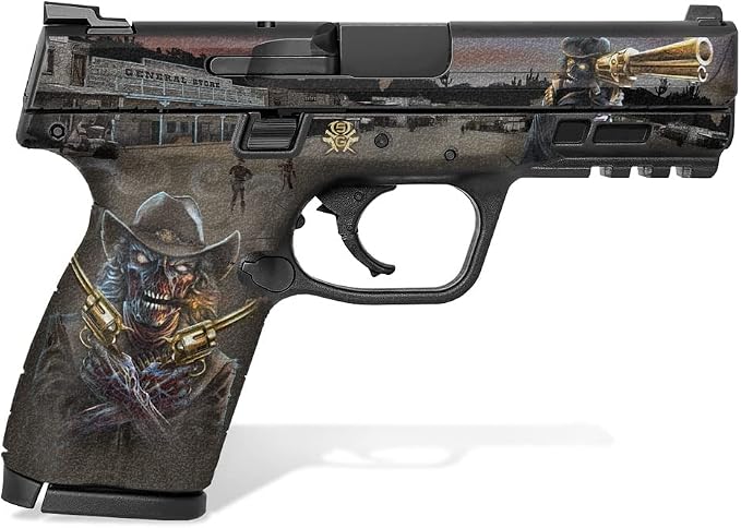 Decal Grip for Smith & Wesson M&P M2.0 9mm/.40 4" Compact (Zombie Outlaw)