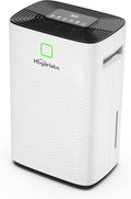 HOGARLABS Smart Dehumidifiers for Home and Basements, with 3 Working Modes, Overflow Protection, Dehumidifier with Drain Hose and Digital Control Panel. (50 Pints for basement)