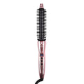 CALISTA Perfecter Pro Heated Round Brush, Lift, Volumize, and Style with No Heat Damage for Healthier Looking Hair, .75" For Short & Curly Styles, Dual Voltage & Adjustable Temp, Rose Gold