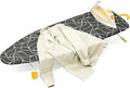12"×38" Small Ironing Board Tabletop, Table Top Iron Board Small with Mesh Metal Base, Mini Tabletop Ironing Boards Space Saving, Compact Table Top Iron Boards Small with Non-Slip Feet, Black