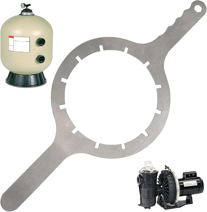 154527 8-1/2'' Aluminum Wrench for Sand Filter TR100C,TR140C,TR100C-3, TR140C-3,AFP-180 Waterfall Pump