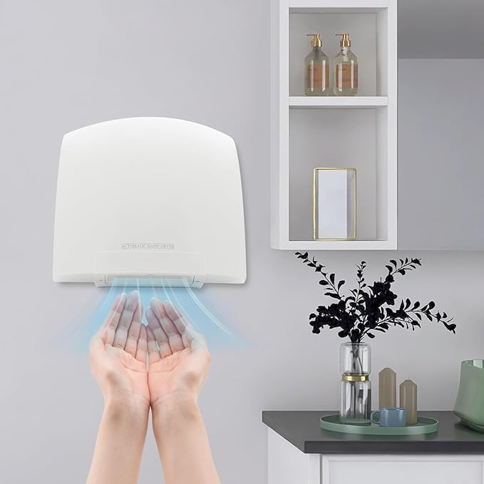 Electric Hand Dryer, Commercial Compact Air Hand Dryer, Automatic Hand Air Dryer