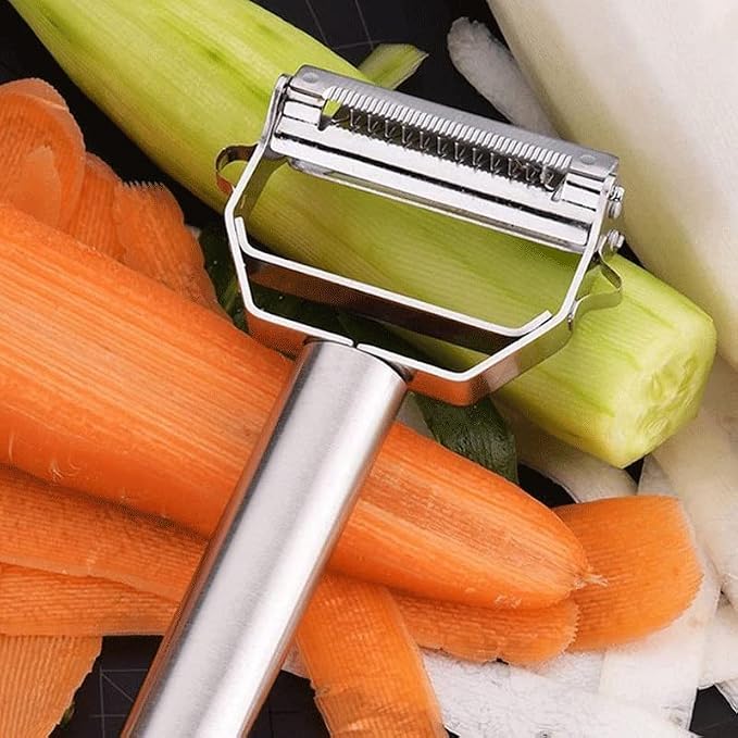 Vegetable Peeler Stainless Steel Kitchen Potato Peeler Metal Carrot Grater Slicer Shredder Fruit Peeler Kitchen Tools