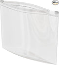 500 Count - Slider Zip Food Storage Bags, 10" x 7" 3 Mil Heavy Duty, Strong & Durable For Freezer Storage. GPI