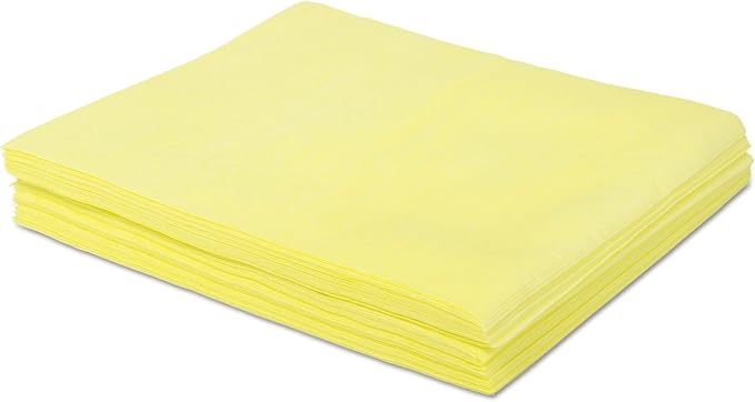 Boardwalk Dust Cloths, 18 x 24, Yellow, 50/Bag, 10 Bags/Carton