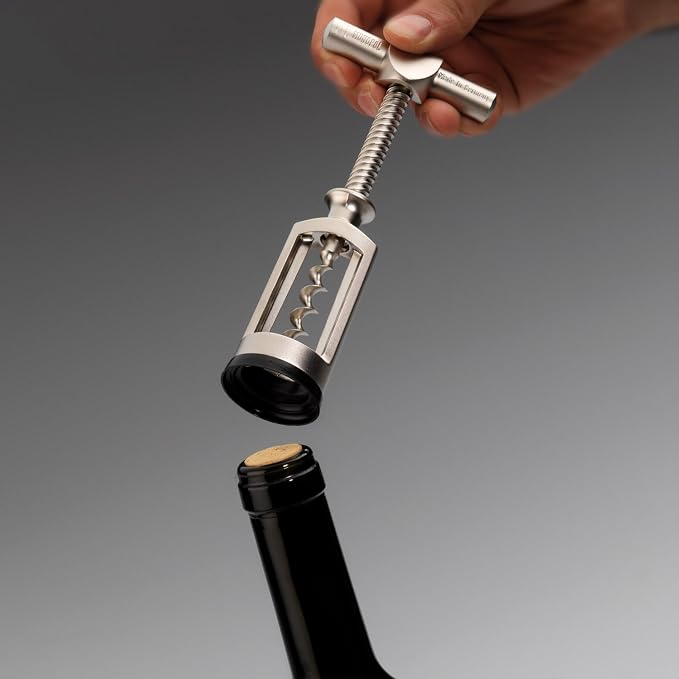 Harold Import Company Bell Corkscrew Chianti, 6.10 x 2.76 x 1.38", Silver