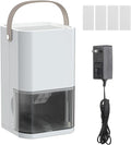 Litever Dehumidifier Dual Core Compact Quiet for Home. Portable, Auto Shut OFF, 57OZ Water Tank. Delay-Off Timer and Ambient Light. Perfect for Small Bedroom Bathroom Basement RV Camper Closet
