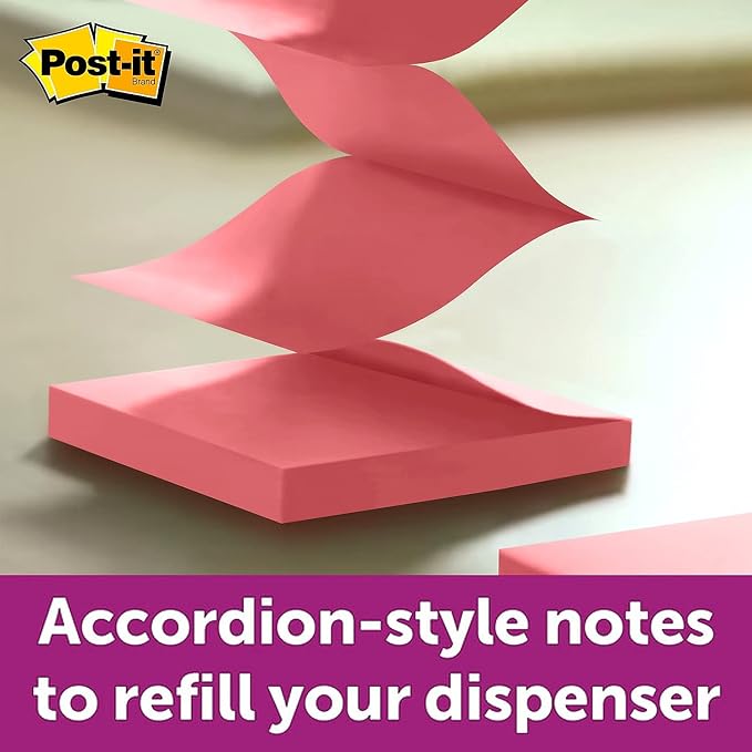Post-it R33014YWM Original Pop-up Notes Value Pack, 3 x 3, Canary Yellow/Cape Town, 100-Sheet