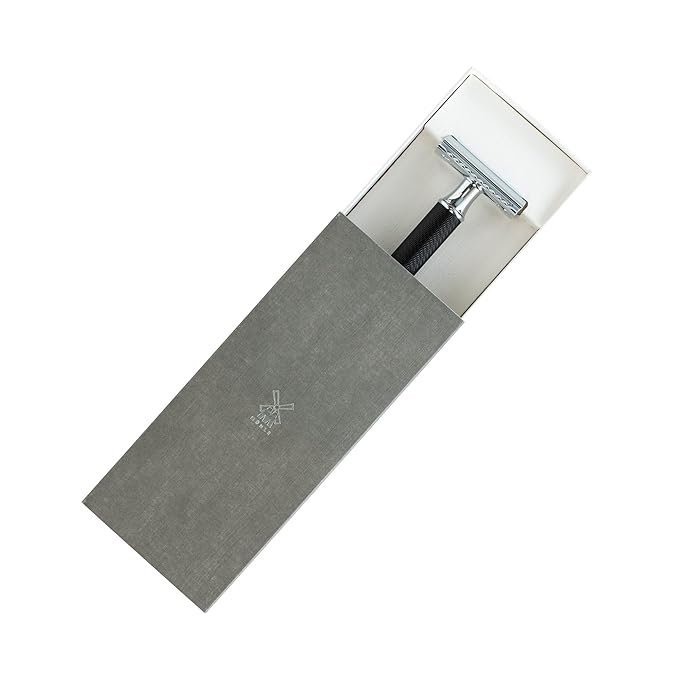 MÜHLE TRADITIONAL R89 Double Edge Safety Razor (Closed Comb) | Perfect for Everyday Use | Barbershop Quality Close Smooth Shave | Luxury Razor for Men