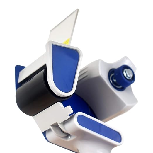 IDL Packaging Concord Packing Tape with Dispenser - 6 Rolls of 2" x 1.6 mil x 110 Yards, Clear Tape and T291 Tape Gun - Excellent Carton Sealing for Moving and Shipping