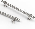 Asidrama 10 Pack 8.8 Inch(224mm) Brushed Satin Nickel Kitchen Cabinet Handles, Cabinet Pulls Kitchen Cabinet Hardware Cupboard Handles Drawer Pulls