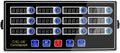 Commercial 12 Channel Kitchen Timer Digital Restaurant Timers Professional LED Adjustable Alarm Cooking Reminder