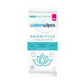 WaterWipes Sensitive Feminine Wipes, 99.9% Purified Water, pH Friendly for Daily Intimate Care, Gynecologist Approved, Fragrance Free, 28 Count