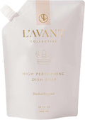L'AVANT Collective Natural Luxury Dish Soap Refill | Plant-Based, Non-Toxic & Grease-Cutting, Refill for Glass Bottle, 32 Fl Oz | Blushed Bergamot