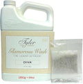 Tyler Candle Company Glam Laundry Wash Detergent, Diva 64 Fl Oz (Pack of 1) /with Dryer Sachet Single Pouch x