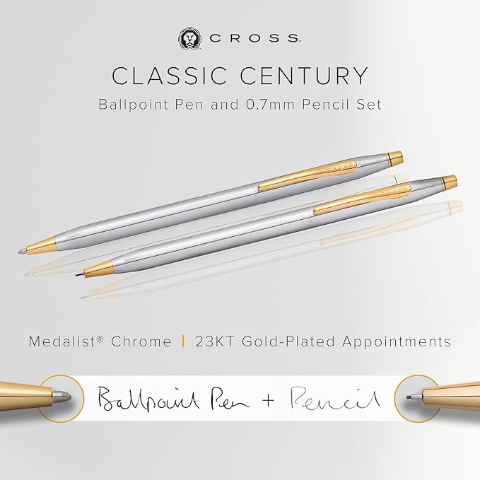 Cross Classic Century Refillable Ballpoint Pen (Medalist, Pen and pencil set)