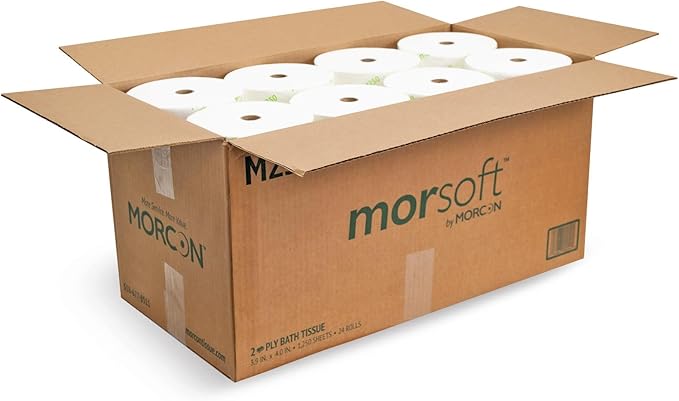 MORM250 - MORCON Mor-Soft Coreless Alternative Bath Tissue